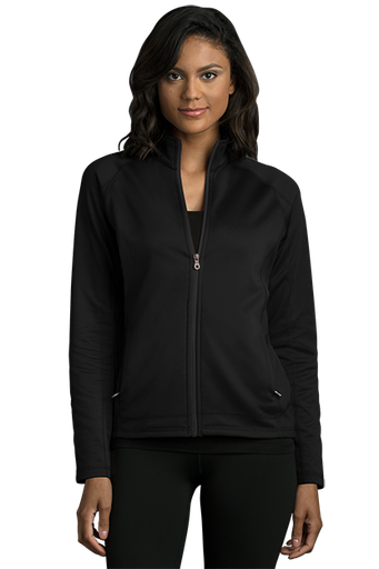 Women's Brushed Back Micro-Fleece Full-Zip Jacket