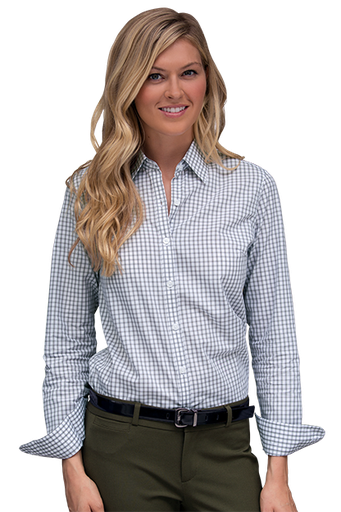 Women’s Easy-Care Gingham Check Shirt